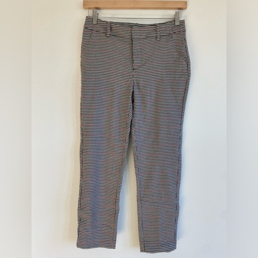 A New Day Womens plaid trouser pants